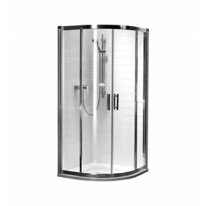 Полукруглая  душевая кабина Colo KOLO GEO 6 с двумя раздвижными дверьми