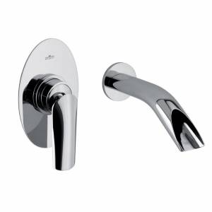 Смеситель для раковины настенный Webert Aria