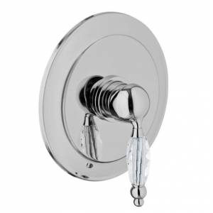 Встраиваемый смеситель для душа или ванны Webert Karenina с кристаллом Swarovski