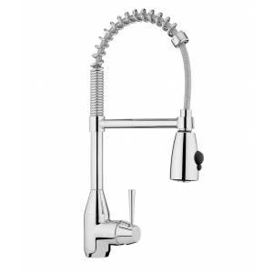 Смеситель для кухни Webert Conic с выдвижным изливом