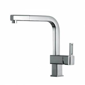 Смеситель для кухни Webert Dado с выдвижным и поворотным изливом