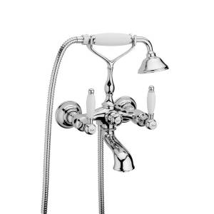 Смеситель двухвентильный для ванны Webert Dorian