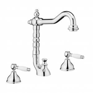 Смеситель для раковины Webert Dorian с донным клапаном 