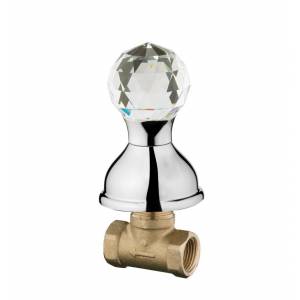 Запорный вентиль Webert Karenina с кристаллом Swarovski
