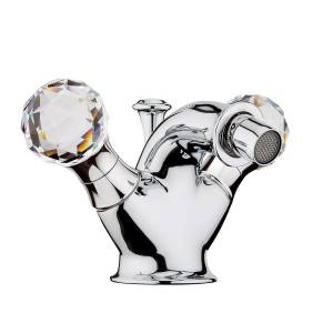 Смеситель двухвентильный для биде Webert Karenina с кристаллом Swarovski