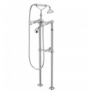 Напольный смеситель для ванны Webert Karenina с кристаллом Swarovski