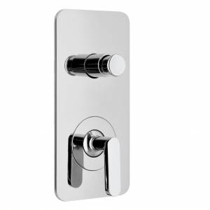 Встраиваемый смеситель Webert Living для ванны и душа