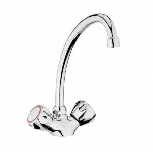 Смеситель для кухни Webert Malta с поворотным изливом