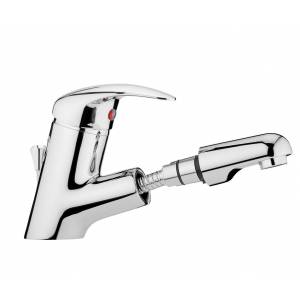 Смеситель для раковины Webert Sax с выдвижным изливом