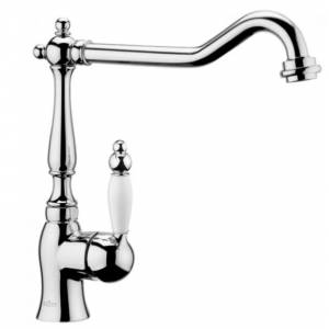 Смеситель для кухни Webert Valentino с поворотным изливом