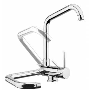 Смеситель для кухни Webert Window с поворотным изливом
