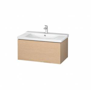 Раковина Duravit P3 Comforts в комплекте с тумбой L-Cube 