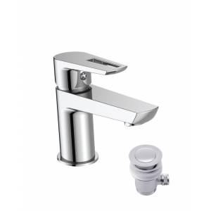 Смеситель для раковины Imprese Breclav с донным клапаном