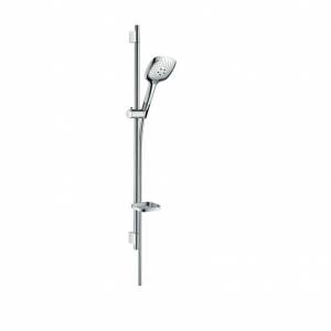 Душевой гарнитур Hansgrohe Raindance Select E 150 3jet / Unica'S Puro на штанге, 900 мм