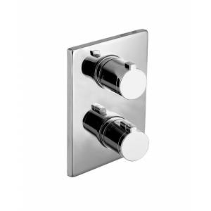 Встраиваемый смеситель-термостат для ванны и душа Imprese Centrum