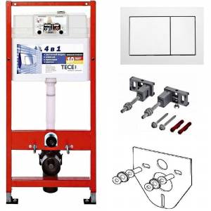 Инсталляция  для подвесного унитаза 4 в 1 TECEbase