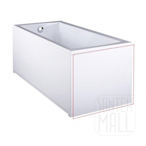 Панель боковая  для прямоугольной ванны Eхcellent  750-900 мм