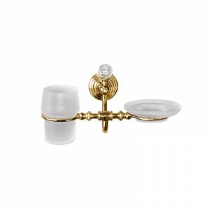 Мыльница и стаканчик подвесной Pacini & Saccardi London Swarovski