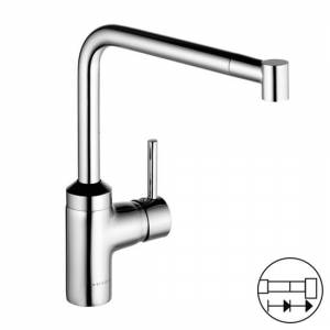 Смеситель для кухни KLUDI L-ine с выдвижным изливом