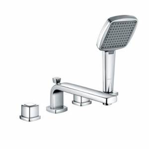 Смеситель для ванны и душа Kludi Q-Beo на 4 отверстия
