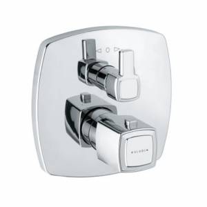 Встраиваемый смеситель-термостат для ванны и душа Kludi Q-Beo 